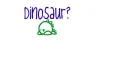 monster dinosaur dude
