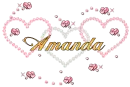 Amanda - Valentine Rainbow Hearts
