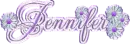 Jennifer Purple Blossom