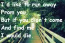 Run Away love