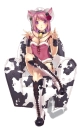girl cow