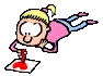 girl draw