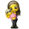 mom and baby