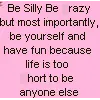 Be Yourself 