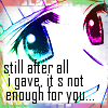 Not Enough for You