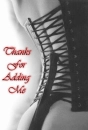 thanks for adding me