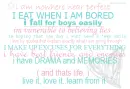 I am nowhere near perfect