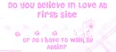 love at frist sight