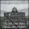 yeah the rain is unfair