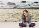 Miley On The Beach