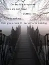 into fog