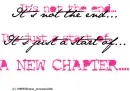 Its not the end....