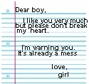love letter