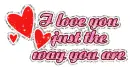 I love you