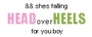 head over heels