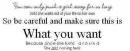 make sure