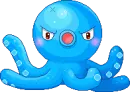 blue octapus
