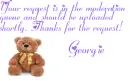 Your request should be uploaded