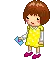 Girl With Letter