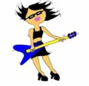 Funky Guitar Girl!