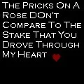 Stake Drove Into My Heart