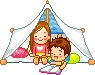 Kids in a Tent