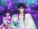 naruka and kagura behind the barrier