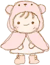 Bear Cloak Red