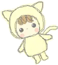 kigurumi - yellow kitty