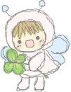 kigurumi - bug with clover