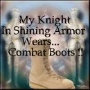 Knight in shining armor soldier