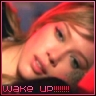 Hilary duff cute gif wake up