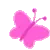 pink butterfly