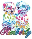 colorful puppies