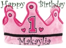 Happy 1st Birthday Makaylia