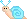 Kawaii little blue snail