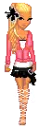 Doll with flower