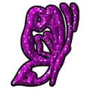 Purple butterfly