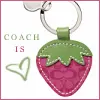 Coach Keychain
