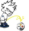 dallas cowboy peeing on steelers