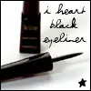 I heart black eyeliner