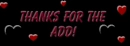 thanks for the dd