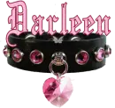 Darleenpinkleatherbrclt