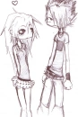 emo couple