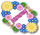 Jammy - Floral Round Frame 