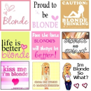 blonde collage 