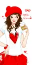 CUTE RED HAT