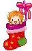 cutie in stocking
