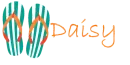 daisy with flip flops