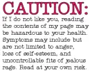 caution
